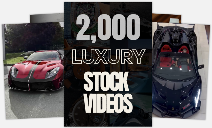 Bonus: 2.000 video stock di lusso